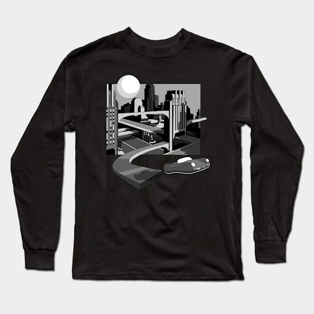 It's The Future!! Long Sleeve T-Shirt by thatonewolf